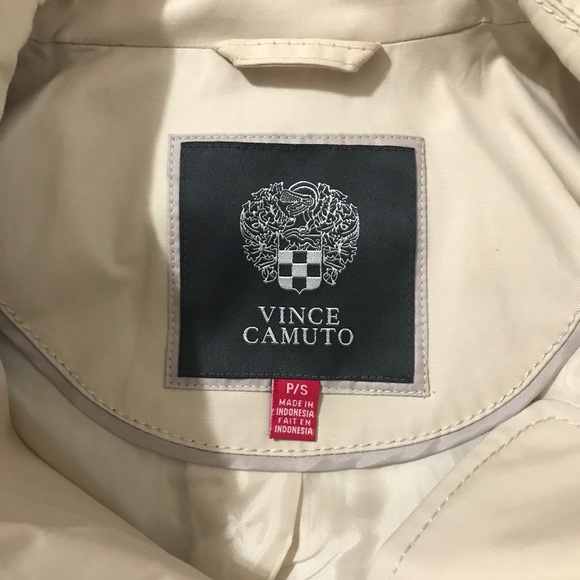 Vince Camuto Coat Beige SP - Picture 10 of 11